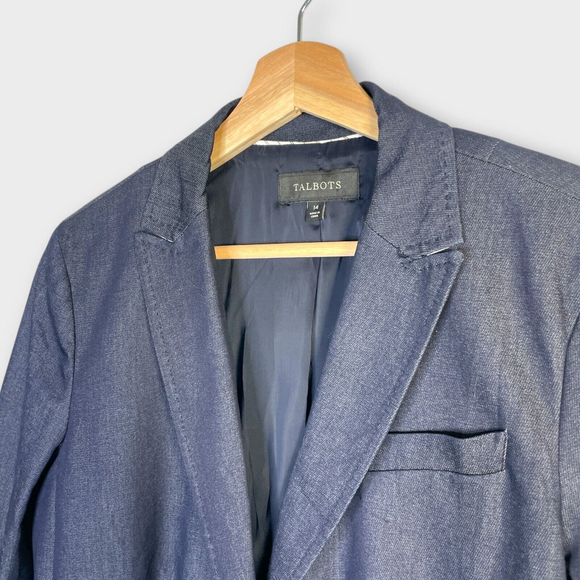 Talbots Navy Blazer - Picture 3 of 11